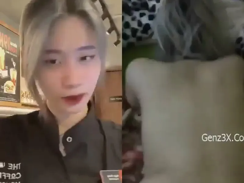 Lộ clip em nv coffee house bị gấu chịch tả tơi p2