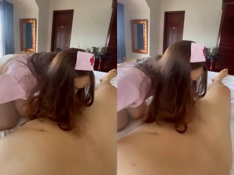 Trả bài em ngành cosplay nhân viên chăm sóc trong nhà trọ || p1