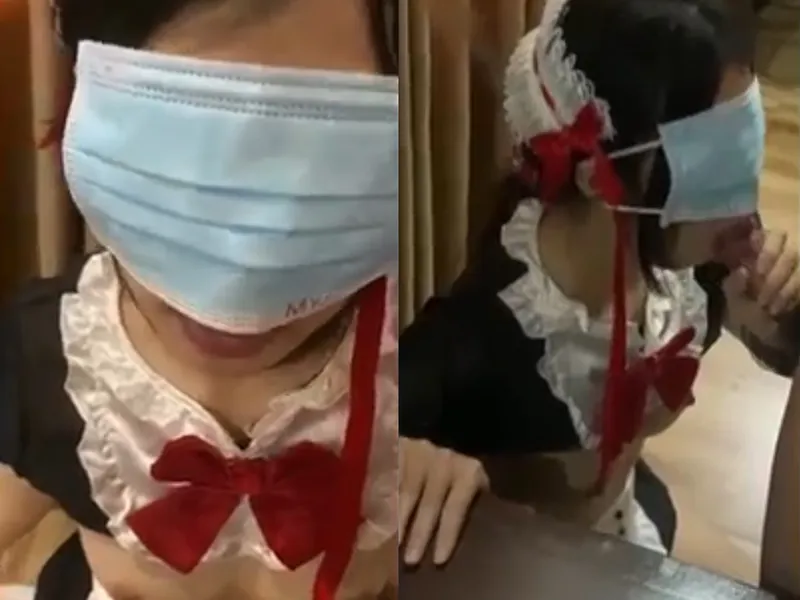 Tình nhân việt dâm cosplay nô lệ liếm bú con chuối điêu luyện